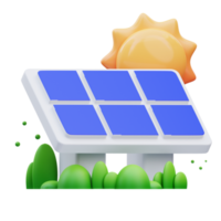 3d-render-illustration-of-solar-panel-icon-with-sun-perfect-for-your-web-and-app-assets-png